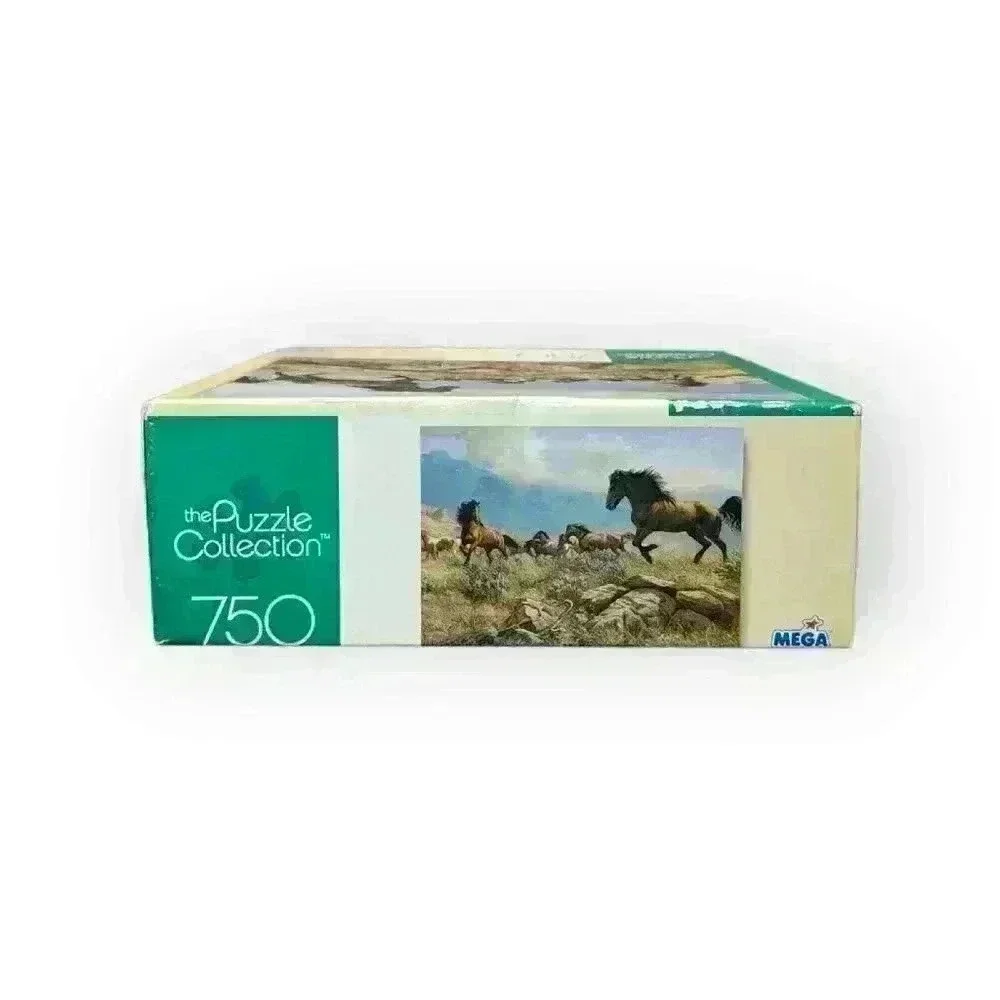 Mega Puzzle Collection "Distant Thunder Horse" 750 Piece Jigsaw Puzzle SEALED - Picture 3 of 6